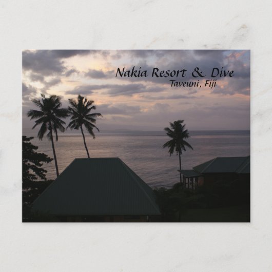 Briefkaart uit Fiji (Voorkant)