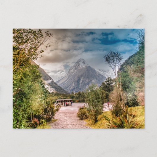 Briefkaart uit Nieuw-Zeeland (Voorkant)