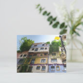 Briefkaart uit Wenen (Staand voorkant)