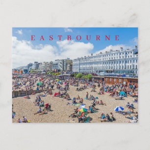 Briefkaart uitzicht Eastbourne