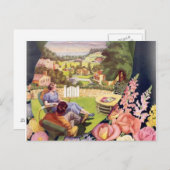 Briefkaart Uitzichten op het schiereiland (Voorkant / Achterkant)