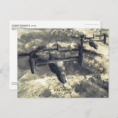 Briefkaart V-22 Osprey (Voorkant / Achterkant)