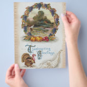 Briefkaart Vakantie Turkije Flyer (Hand)