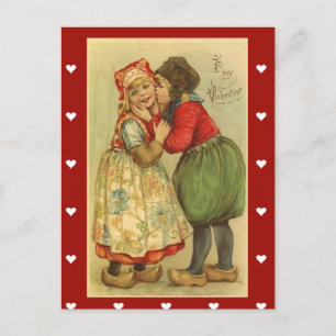 Briefkaart- Valentijnsdag Feestdagenkaart