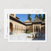 Briefkaart van Alhambra (Voorkant / Achterkant)