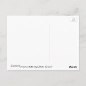 Briefkaart van American Bald Eagle III (Achterkant)