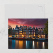 BRIEFKAART VAN AMSTERDAM (Voorkant / Achterkant)