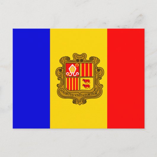 briefkaart van andorra (Voorkant)