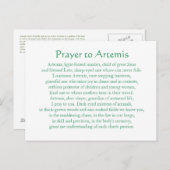 Briefkaart van Artemis (Voorkant / Achterkant)