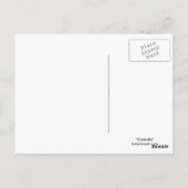 Briefkaart van Assepoester (Achterkant)