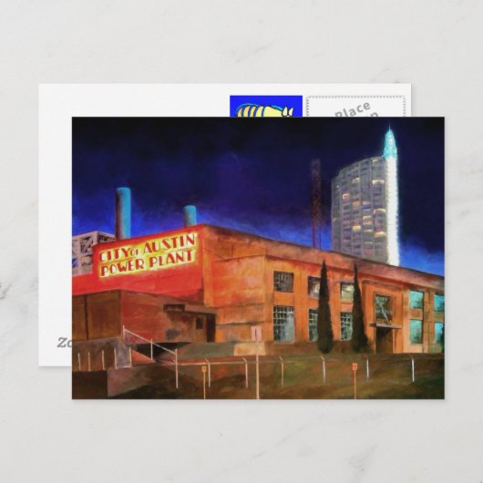 Briefkaart van Austin, Texas (Voorkant / Achterkant)