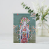 Briefkaart van Avalokiteshvara (Staand voorkant)