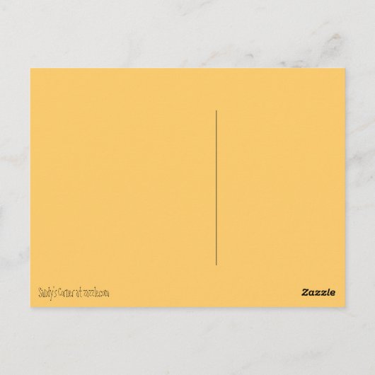 Briefkaart van Barn Kat (Achterkant)