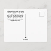 Briefkaart van Barred Owl (Achterkant)