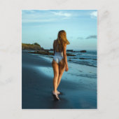 Briefkaart van Beauful Ocean Beach Bikini (Voorkant)