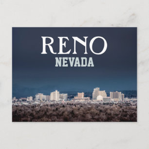 Briefkaart van Beauful Reno Skyline