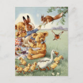 Briefkaart van  beboste  (Voorkant)