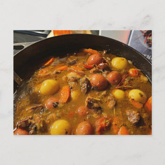 Briefkaart van Beef Stew