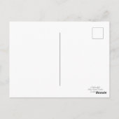 Briefkaart van beer van Noordelijke Lichten (Achterkant)