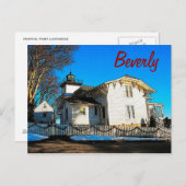 Briefkaart van Beverly (MA) (Voorkant / Achterkant)