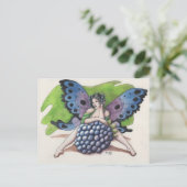 Briefkaart van Blackberry Fairy (Staand voorkant)