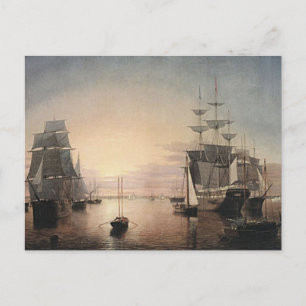 Briefkaart van Boston