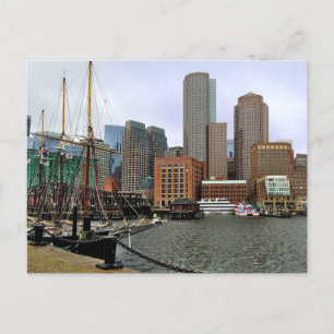 Briefkaart van Boston Massachusetts