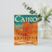  Briefkaart van Cairo (Staand voorkant)