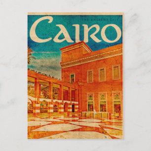  Briefkaart van Cairo