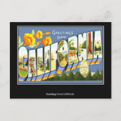  Briefkaart van Californië (Voorkant)
