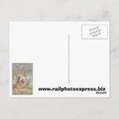 Briefkaart van Camden en Atlantic Railroad (Achterkant)