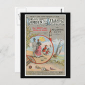 Briefkaart van Camden en Atlantic Railroad (Voorkant / Achterkant)