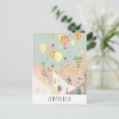 Briefkaart van Cappadocia | Kapadokya Balloon (Staand voorkant)