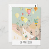 Briefkaart van Cappadocia | Kapadokya Balloon (Voorkant / Achterkant)