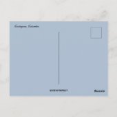 Briefkaart van Cartagena-Colombia (Achterkant)