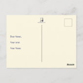 Briefkaart van Cartoon (Achterkant)