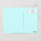 Briefkaart van Chibi Girl Pool Party (Achterkant)