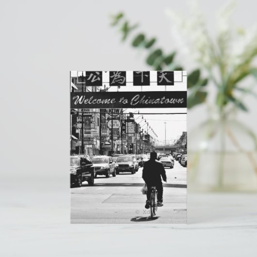 Briefkaart van Chicago (Staand voorkant)