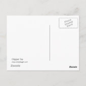 Briefkaart van Chipmunk Tea Party (Achterkant)