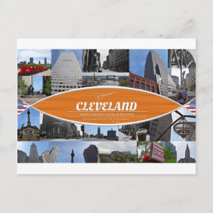 Briefkaart van Cleveland
