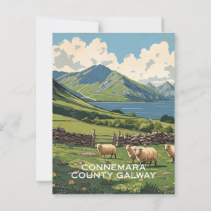Briefkaart van Connemara