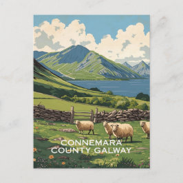 Briefkaart van Connemara