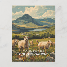 Briefkaart van Connemara