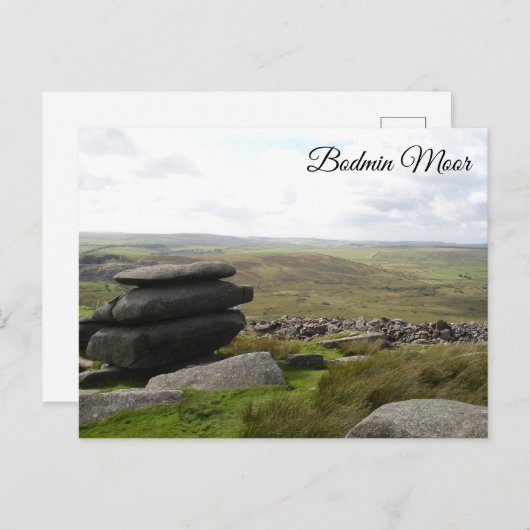 Briefkaart van Cornwall (Voorkant / Achterkant)