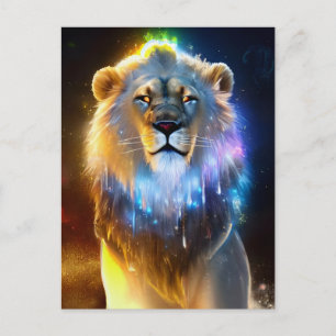 Briefkaart van Cosmic Lion
