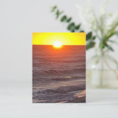 Briefkaart van de aankondiging van de tender (Staand voorkant)