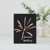 Briefkaart van de aankondiging van het vuurwerk Su (Staand voorkant)