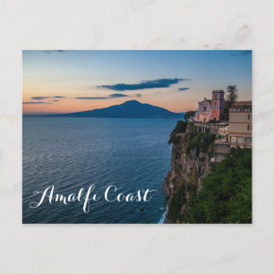 Briefkaart van de Amalfi-kust