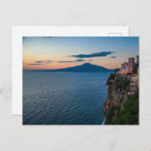 Briefkaart van de Amalfi-kust (Voorkant / Achterkant)