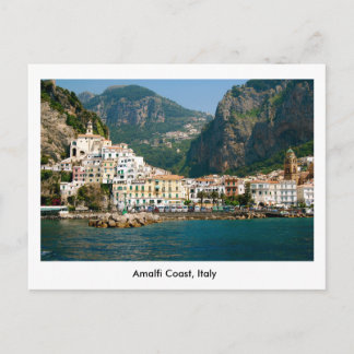 Briefkaart van de Amalfi Kust in Italië, Unesco